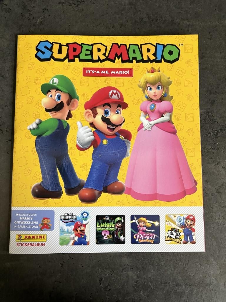 Super Mario It's-A me, Mario - Panini stickers, Ophalen of Verzenden, Nieuw