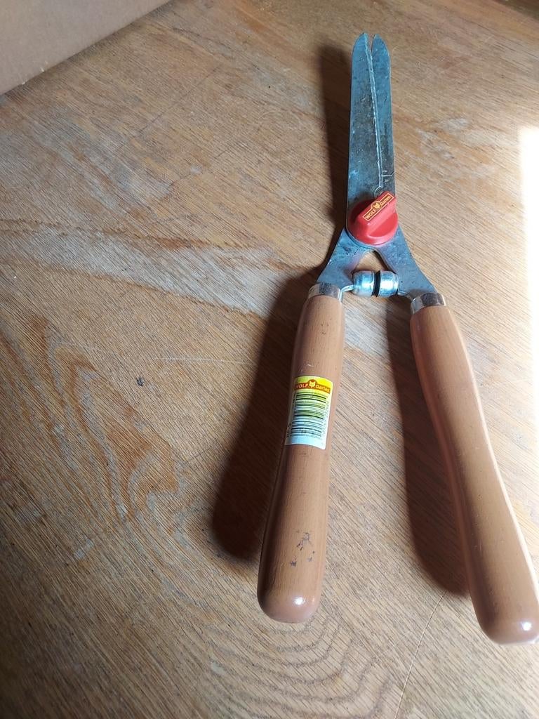 Hand heggenschaar Wolf €7.50, Ophalen of Verzenden, Gebruikt, Handmatig