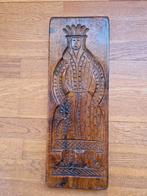 Antieke Speculaasplank met Vrouwenfiguur, Ophalen of Verzenden