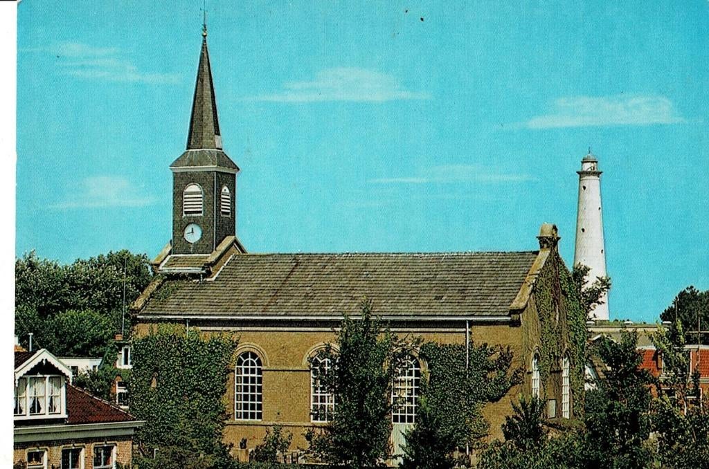 Schiermonnikoog, Kerk, Ophalen of Verzenden, Gelopen, Waddeneilanden