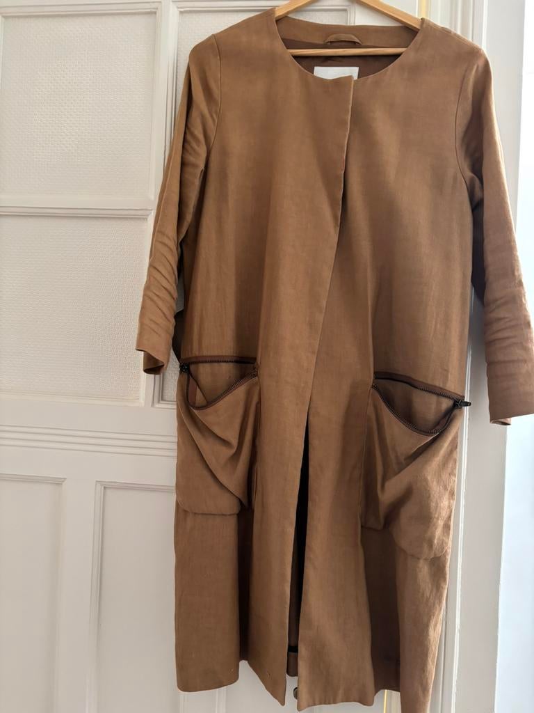 Rue blanche jas maat 1, Ophalen of Verzenden, Gedragen, Maat 36 (S), Bruin