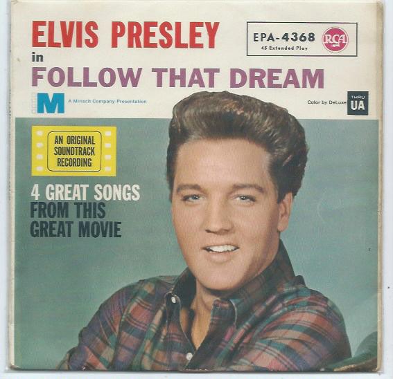 Elvis Presley- Follow that Dream EP, Verzenden, 7 inch, Zo goed als nieuw, Pop