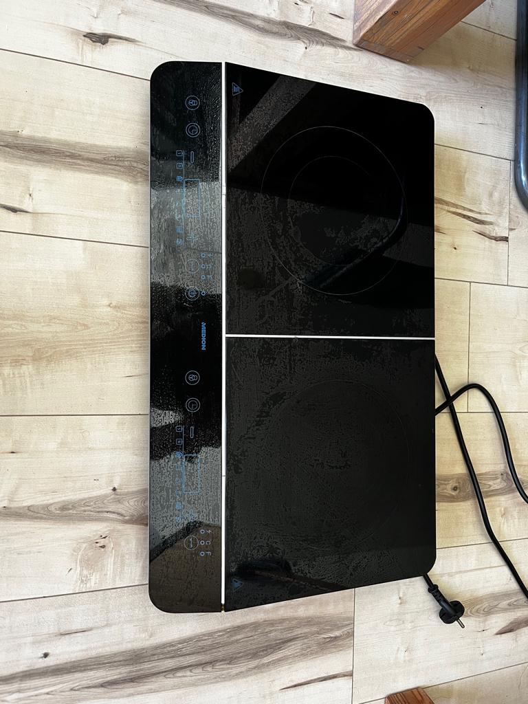 Kookplaat 2pits, Witgoed en Apparatuur, Kookplaten, Ophalen, Gebruikt, 3 kookzones of minder, Inductie