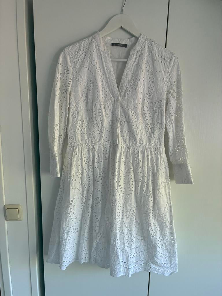 Super leuk kanten zomerjurkje van Jake’s, M, als nieuw, Kleding | Dames, Ophalen of Verzenden, Zo goed als nieuw, Wit