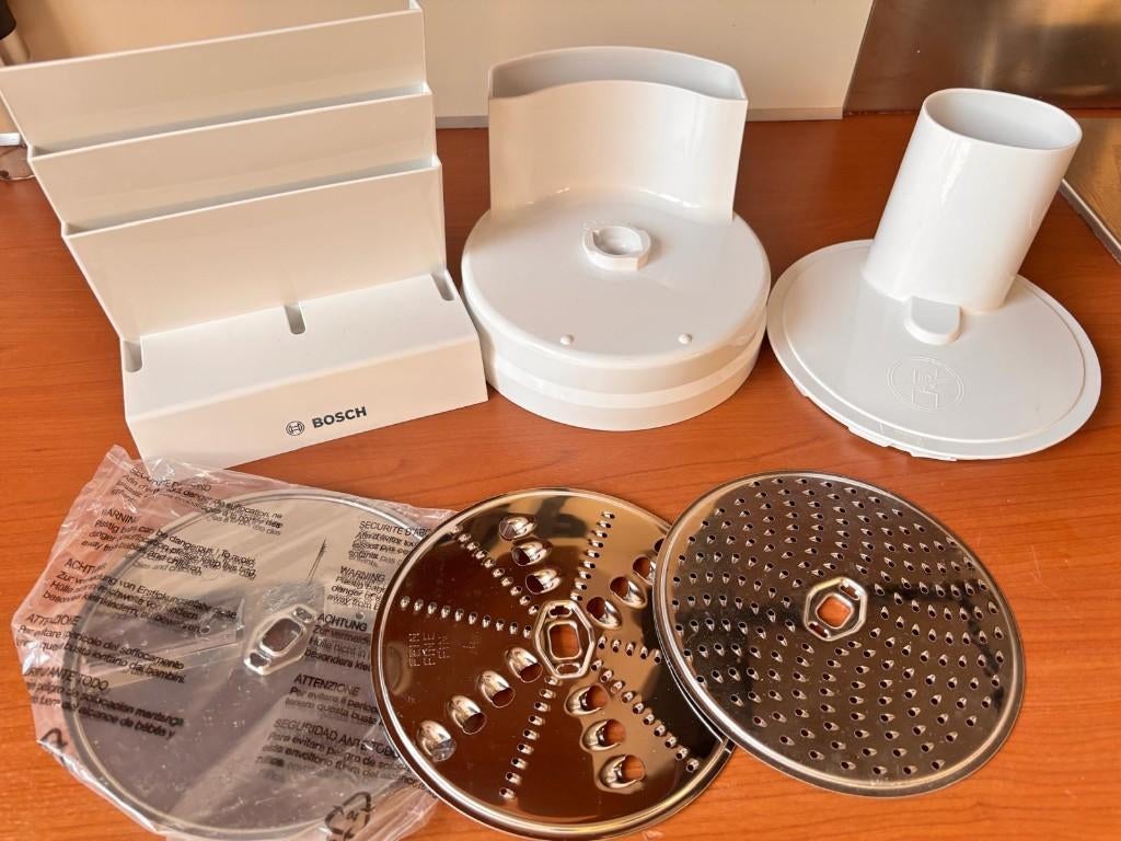 diverse accessoires voor Bosch keukenmachine / foodprocessor, Ophalen, Gebruikt, 3 snelheden of meer