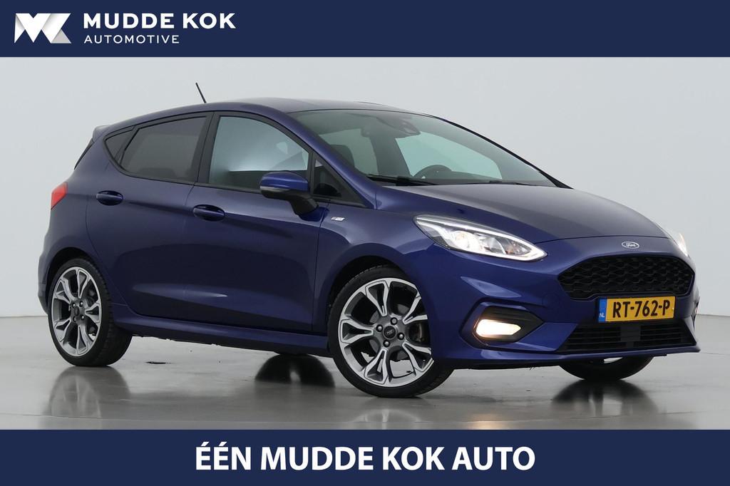 Ford Fiesta 1.0 EcoBoost ST-Line | Stoel+Voorruitverwarming, Voorwielaandrijving, Gebruikt, Blauw, Origineel Nederlands