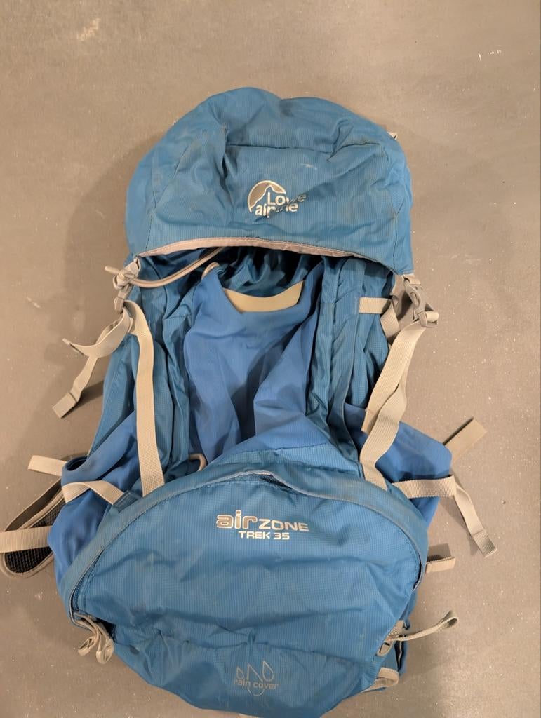 Lowe Alpine AirZone Trek 35 Rugtas, Gebruikt, 25 tot 40 cm, Trekking, Ophalen