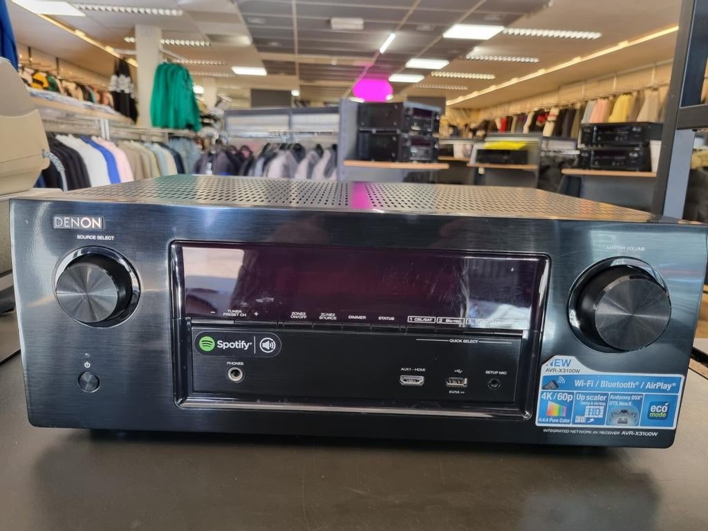 Denon AVR-X3100W Receiver - Topklasse-600W!, Denon, Ophalen of Verzenden, Zo goed als nieuw, /