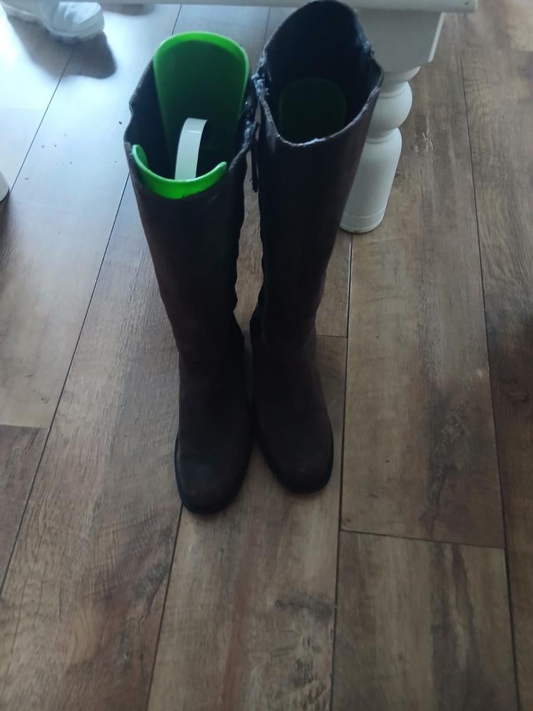 Donkerbruine hoge laarzen, Ophalen, Gaastra, Bruin, Overige typen