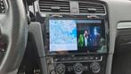 Hizpo 2Din Android Auto 10.1" Volkswagen VW Golf 7 2013-2019, Ophalen, Zo goed als nieuw