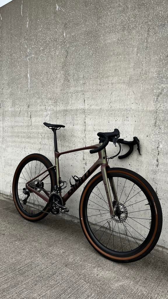 Giant Revolt Advanced Pro 0 Gravelbike Shimano GRX DI2, Ophalen, 28 inch, Carbon, Heren