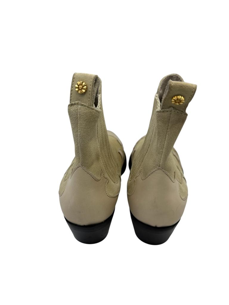 Fabienne Chapot enkellaarzen 40, Kleding | Dames, Maat 38/40 (M), Beige, Ophalen of Verzenden, Zo goed als nieuw