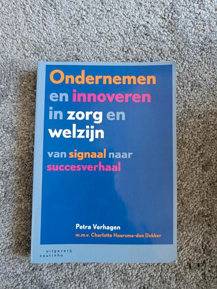 Studieboek Ondernemen en innoveren in zorg en welzijn, Boeken, Studieboeken en Cursussen, Zo goed als nieuw, HBO, Gamma, Ophalen of Verzenden