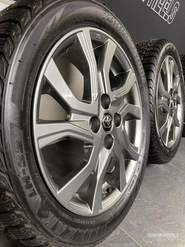 16” originele Toyota Yaris (tot 2020) velgen + winterbanden, Gebruikt, -, Banden en Velgen, 195 mm