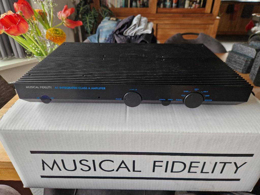 Musical Fidelity A1 Class A Geïntegreerde Versterker, Overige merken, Ophalen of Verzenden, Zo goed als nieuw, Minder dan 60 watt