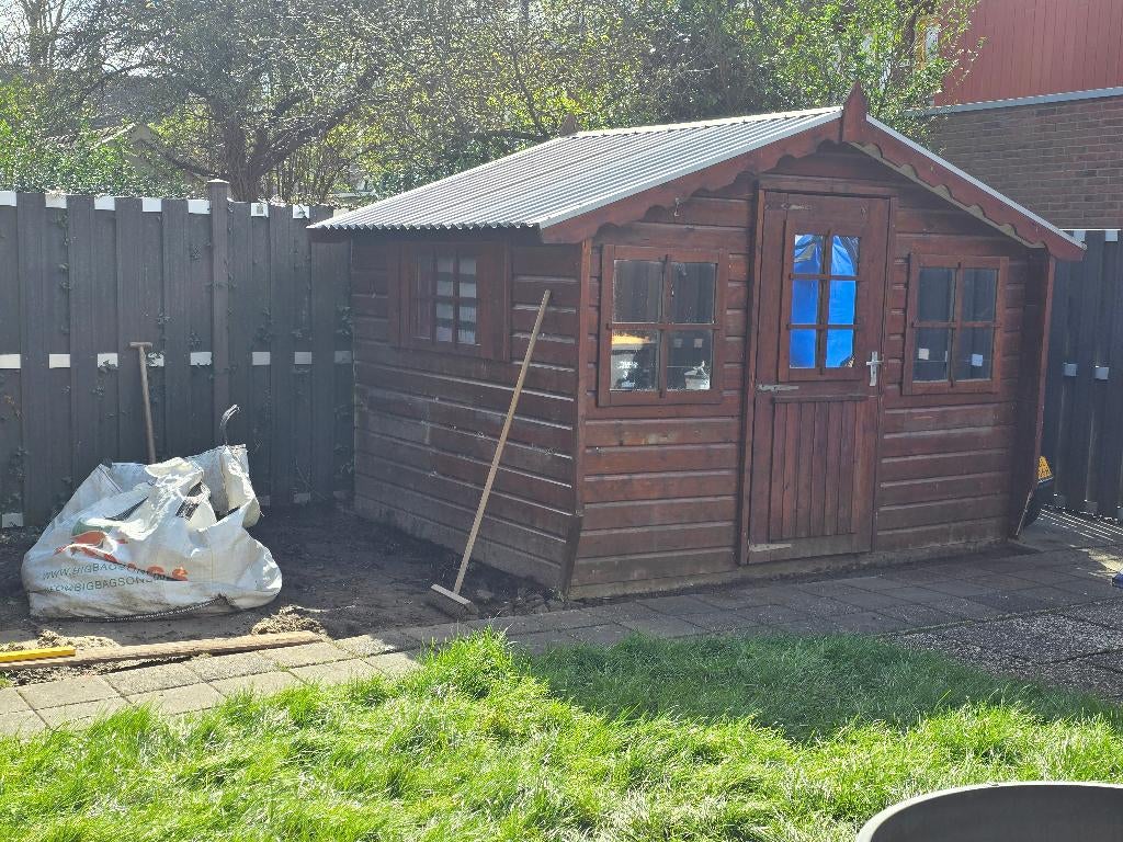 Tuinhuis, Tuin en Terras, Tuinhuizen, Ophalen, 250 tot 500 cm, Hout, 200 tot 400 cm