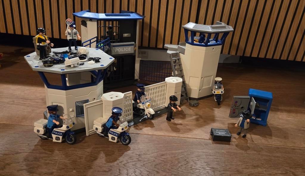 Playmobil Politiebureau met veel extra's, Ophalen, Gebruikt, Jongen of Meisje
