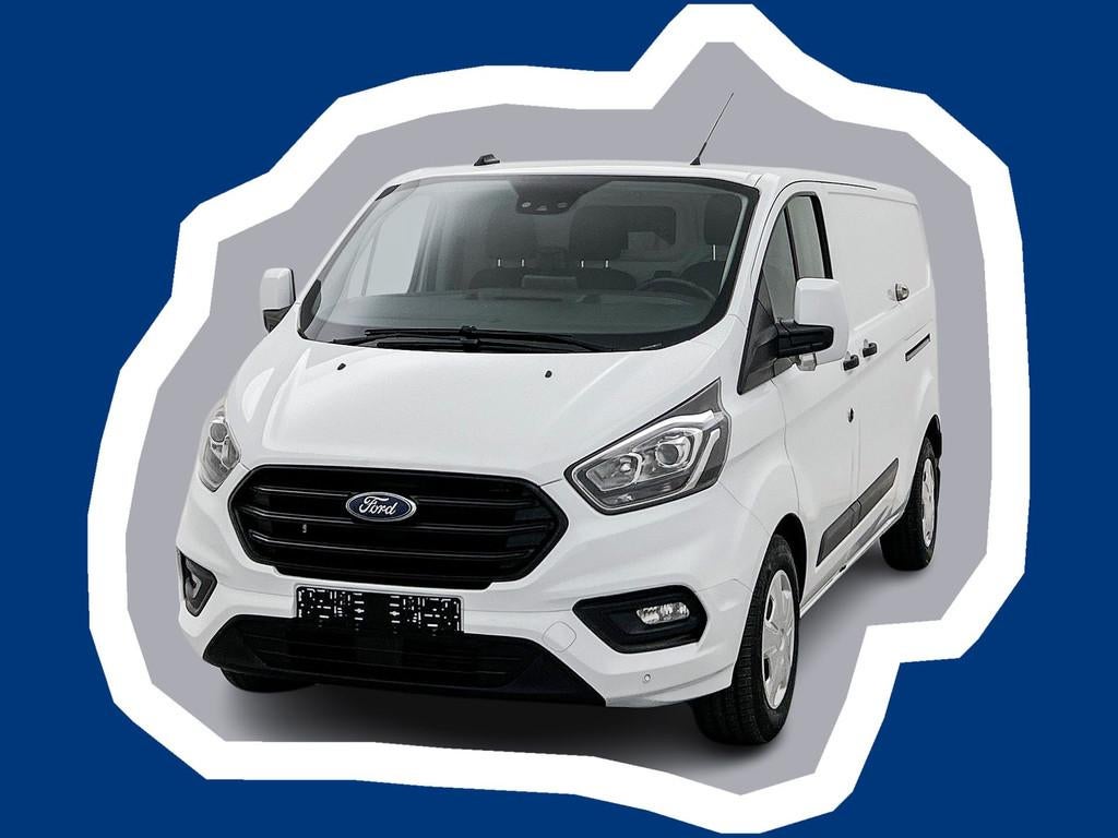Ford Transit Custom 340 2.0 TDCI L2H1 Automaat Schuifdeur L+, Euro 6, 4 cilinders, 2065 kg, Wit