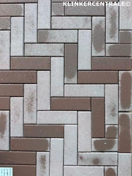67,2m2 rood bruin 24x8x8cm Excludenzo betonklinkers lingefor, Tuin en Terras, Tegels en Klinkers, Nieuw, Klinkers, Beton, 10 m² of meer