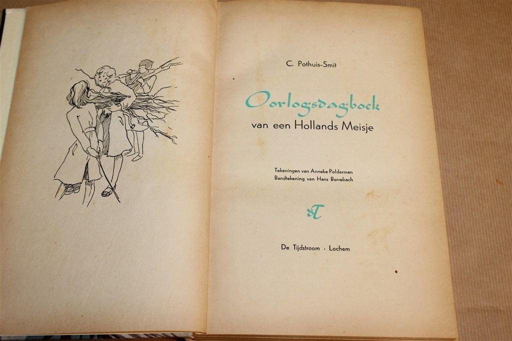 Oorlogsdagboek Hollands Meisje — WOII 1946, Ophalen of Verzenden, Gelezen