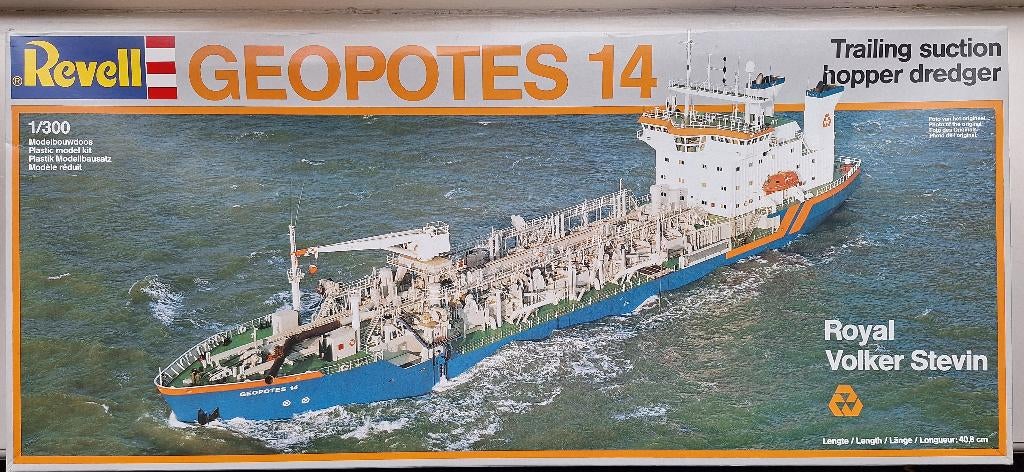 Geopotes 14 (Royal Volker Stevin) - Revell (5222) 1/300, Ophalen of Verzenden, Zo goed als nieuw, 1:200 of kleiner, Revell
