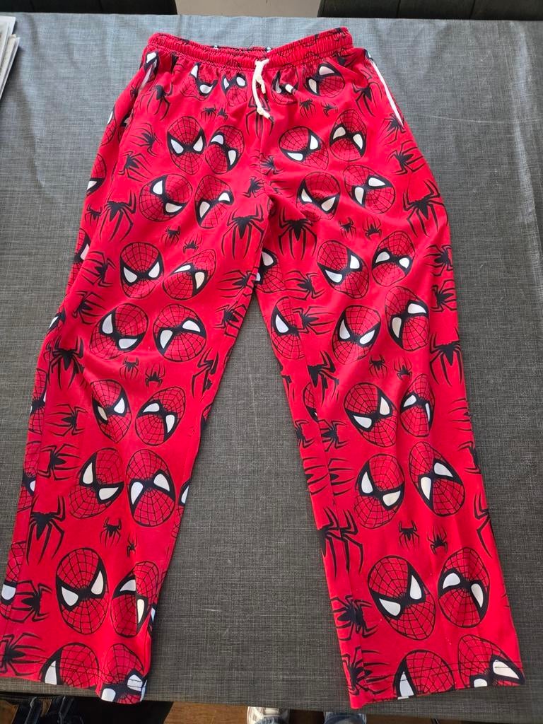 Spiderman relax broek maat S valt als 158-164, Ophalen of Verzenden, Zo goed als nieuw, Jongen, Broek
