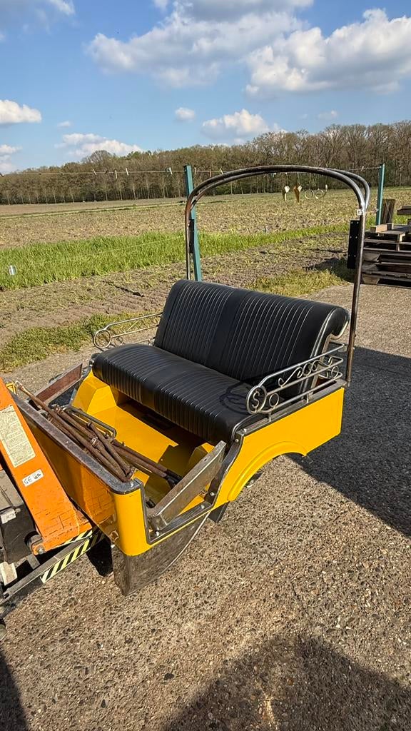 Piaggio ape, piaggio tm. Achterbak met zitting tuktuk, Ophalen