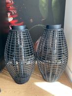 Windlichten, Huis en Inrichting, Ophalen, 50 tot 75 cm, Zwart, Zo goed als nieuw