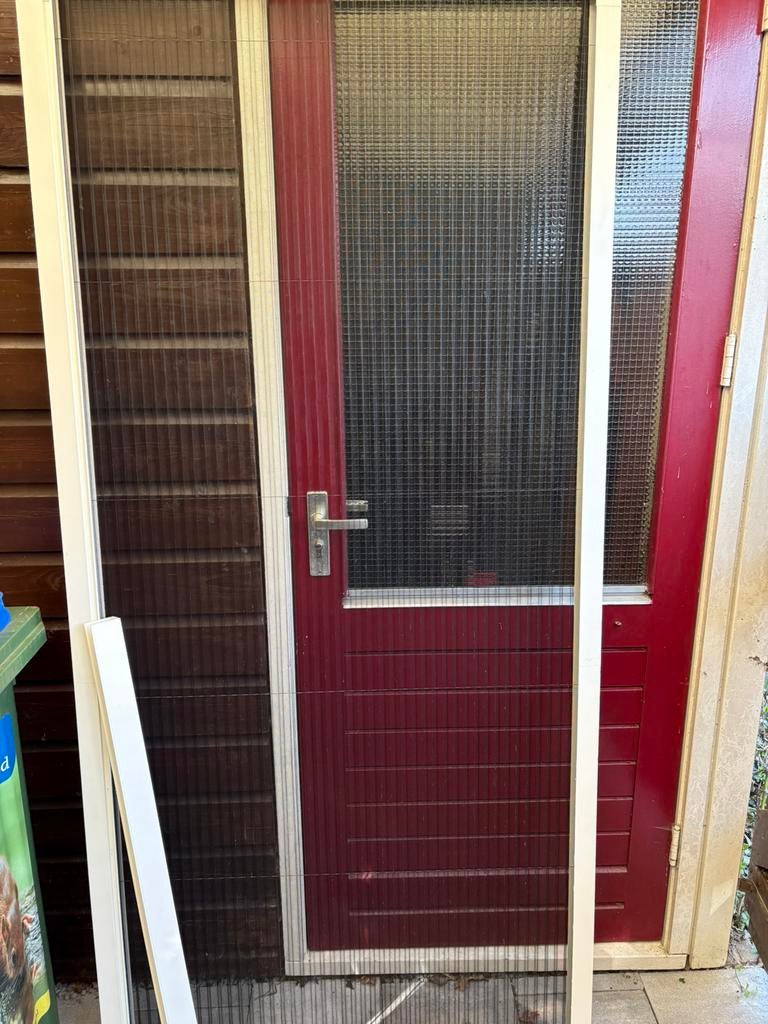 Plissé Hordeur, Kunststof, Gebruikt, Hordeur, 200 tot 215 cm