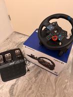 Logitech g29 stuur en pedaal, Spelcomputers en Games, Spelcomputers | Sony PlayStation Consoles | Accessoires, Ophalen, Zo goed als nieuw