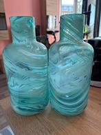 2 IKEA vazen OPHALEN, Overige kleuren, Nieuw, Ophalen of Verzenden, Glas