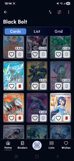 Pokémon kaarten Black Bolt, Ophalen of Verzenden, Zo goed als nieuw, Meerdere kaarten