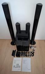 Harman Kardon HKTS 11 speaker systeem met vloerstandaard, Gebruikt, 60 tot 120 watt, Complete surroundset, Ophalen