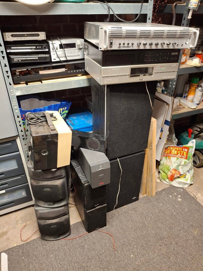 Diverse audio apparaten: versterkers, speakers, DVD-spelers, Ophalen of Verzenden