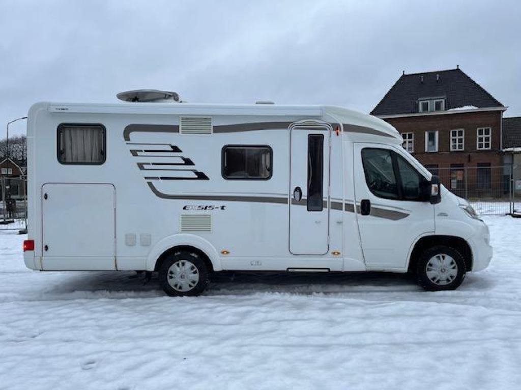 Hymer Exsis-T 474 Automaat. Slechts 46.380 km, Caravans en Kamperen, Fiat, Tot en met 2, Bedrijf, Diesel