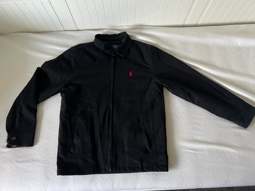 Ralph Lauren Harrington Zomerjas Zwart Maat M Nieuw, Ophalen of Verzenden, Nieuw, Maat 48/50 (M), Zwart