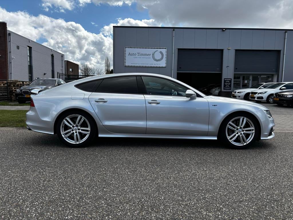 Audi A7 3.0 Tfsi 228KW Quattro S-tronic 2012 Grijs, Auto's, Audi, Euro 5, Zwart, 2995 cc, Lichtsensor