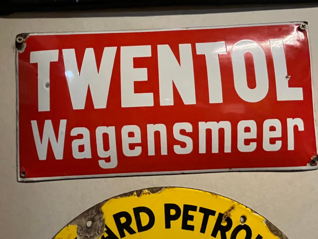 Twentol wagensmeer Deventer, Verzamelen, Ophalen of Verzenden, Reclamebord