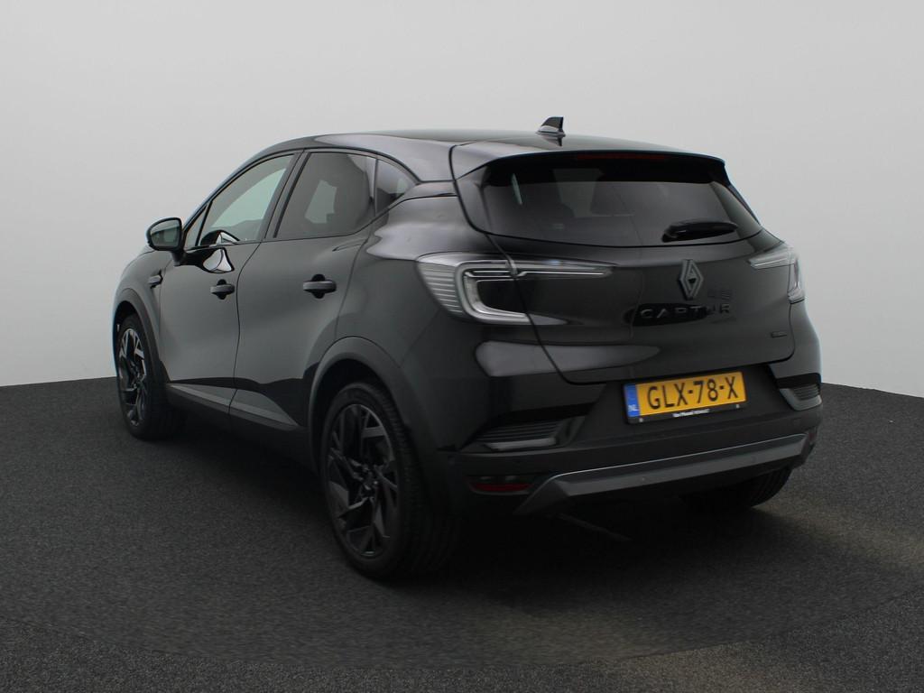 Renault Captur 1.6 E-Tech full hybrid 145 esprit Alpine | Go, Auto's, 1345 kg, Gebruikt, Zwart, Origineel Nederlands