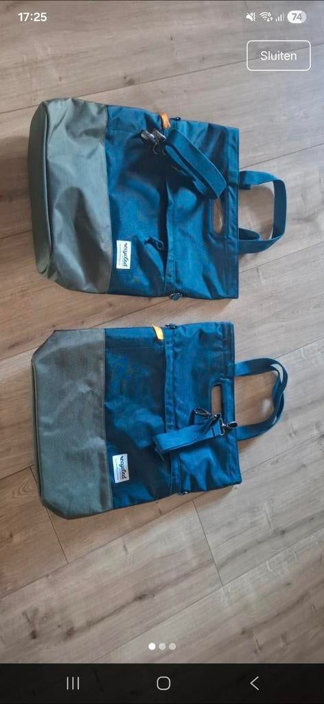 2 enkele Urban Proof fietstassen, Ophalen of Verzenden, Zo goed als nieuw, Urban Proof