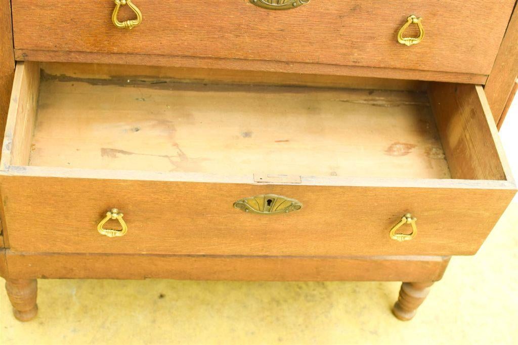 Houten Ladekast/Commode 50934, Gebruikt, 3 of 4 laden, Minder dan 100 cm, 25 tot 50 cm