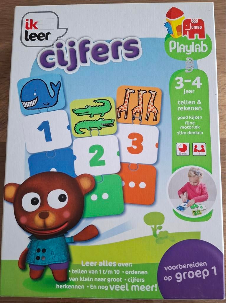 Jumbo Playlab Ik leer cijfers, Ophalen of Verzenden