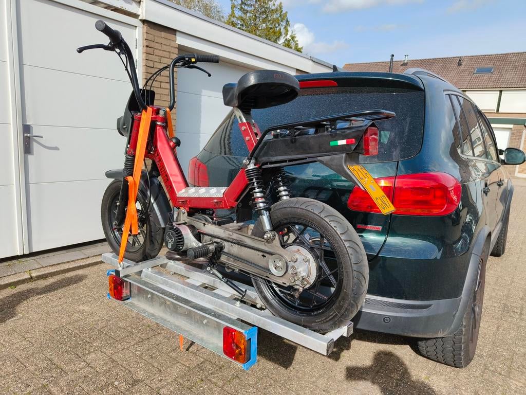 Gilera Citta met Geel kenteken trekstarter en autodrager, Ophalen, Zo goed als nieuw
