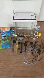 Volledige set Panorama Tropisch Aquarium 50L, Ophalen, Gebruikt, Inclusief deksel, Leeg aquarium