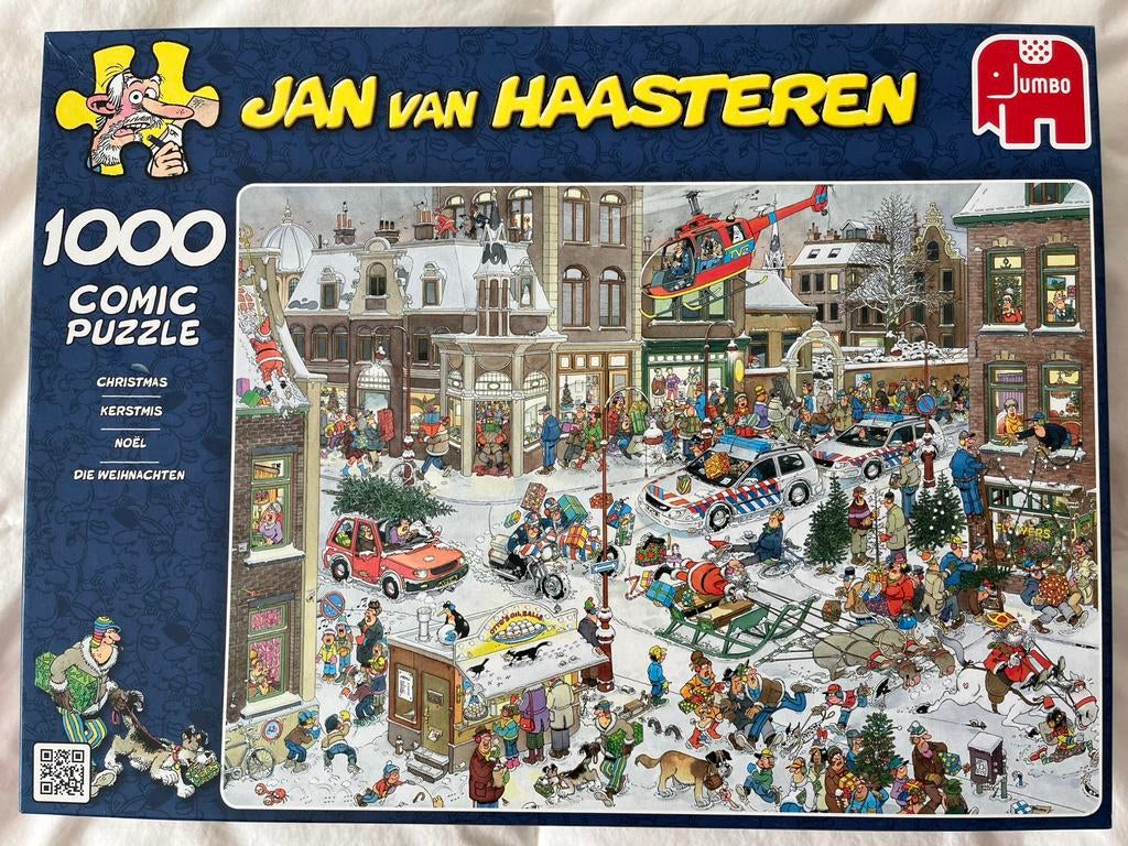 Jan van Haasteren legpuzzel. 1000 stukjes, Hobby en Vrije tijd, Denksport en Puzzels, Ophalen of Verzenden, 500 t/m 1500 stukjes