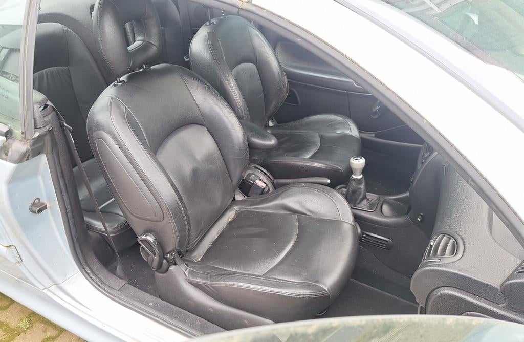 Zwart lederen Peugeot 206cc interieur, Auto-onderdelen, Interieur en Bekleding, Ophalen of Verzenden, Gebruikt, Peugeot