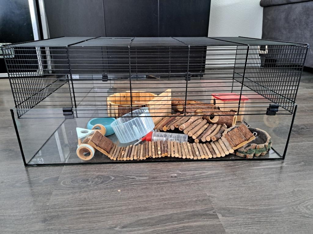 Hamsterkooi, Dieren en Toebehoren, Ophalen of Verzenden, Minder dan 75 cm, Kooi, Minder dan 60 cm