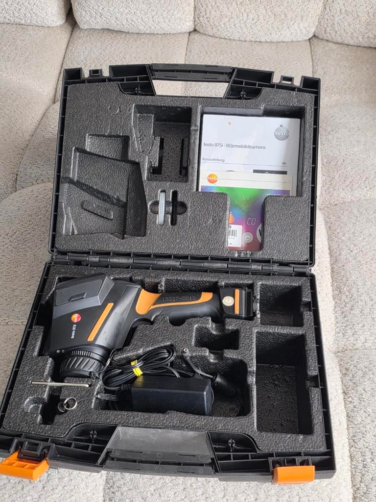 Testo 875-1 warmtebeeldcamera - Professionele thermografie, Ophalen of Verzenden, Gebruikt, Temperatuur