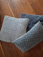 Kussens, Huis en Inrichting, Ophalen of Verzenden, Gebruikt, Blauw, Vierkant