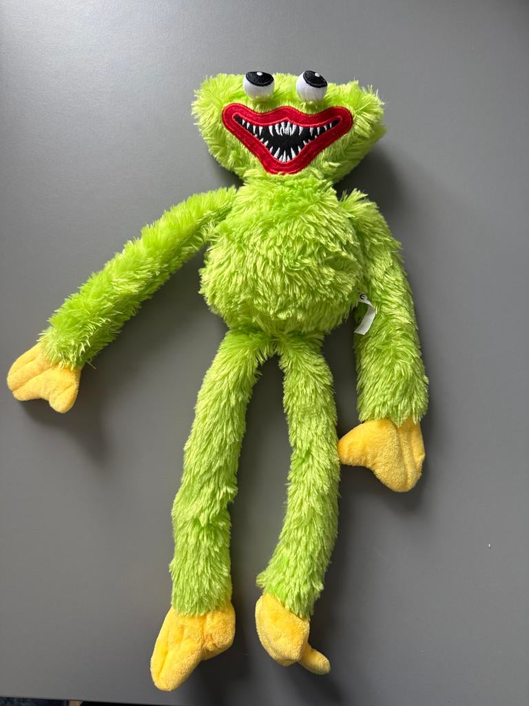 Huggy Wuggy Knuffel - Groen, Groot, Groen, Overige merken, Overige karakters, Overige typen